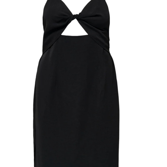 ONLY Black Midi Dress - NEW - Picture 5 of 16